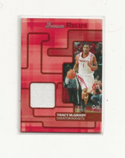 2007-08 Bowman Draft Picks Basketball #TM Tracy McGrady RC Rookie MAGLIA #22/50