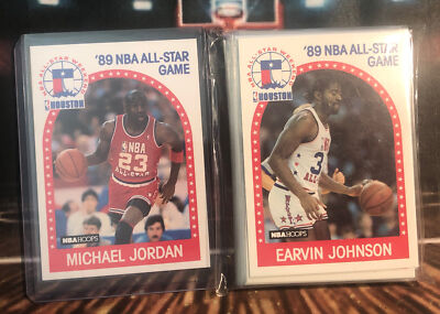 1989 NBA Hoops All Star (24) Card Set Michael Jordan/HOF's/All