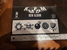 KMFDM Album Release promo Sticker Record Store Only 