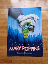 Mary Poppins Souvenir Brochure Large Format Great Condition Disney 2004/2006