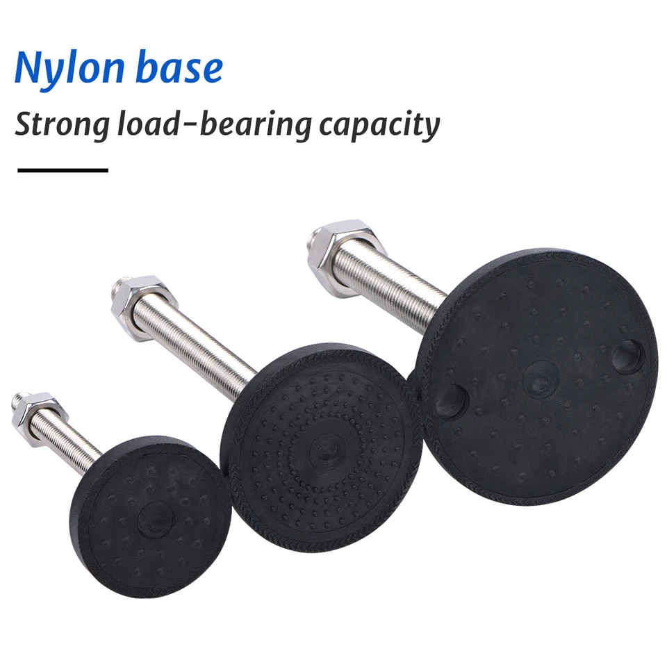 Leveling Machine Feet M6 M8 M10 M12 M16 Screw in Height Tilting Feet Adjustable - image 4 of 4