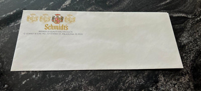 E) VINTAGE SCHMIDT'S BEER PAPER ENVELOPE  C. SCHMIDT & SONS BREWING CO PHILA PA