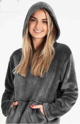 Pyjama Femme Hiver Manche Longue en Pilou Ensemble Polaire Chaud