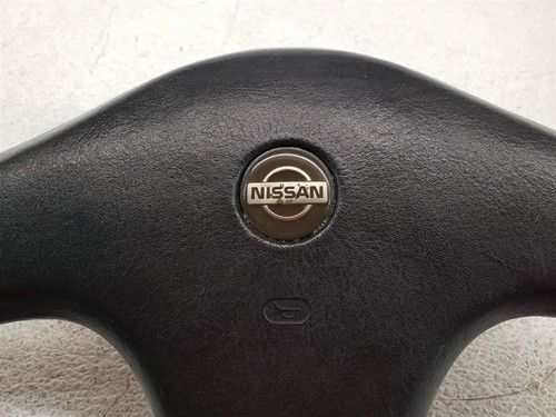 90-91 NISSAN 240SX Steering Wheel Black/G w/Cover OEM 48430-51F00 - Picture 3 of 7