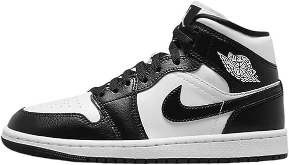 Womens Air Jordan 1 Mid White/Black-White (DV0991 101) - 11.5