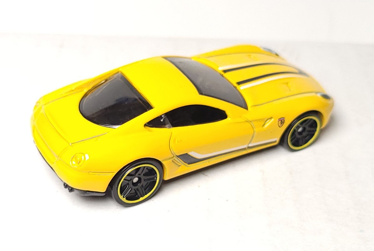 Hot Wheels loose Ferrari 599 GTB Fiorano yellow | eBay