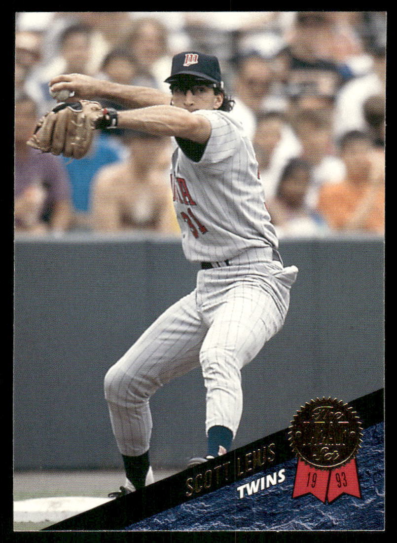 Scott Leius 1993 Leaf #208 Minnesota Twins