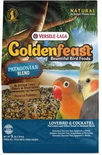 Goldenfeast Patagonian Blend, 3-lb Bird Food, Bird Seed Mix, Parrot Grain Food