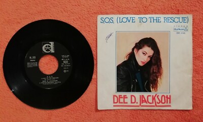 1458 45 Runden DEE D. JACKSON - S.O.S. LOVE TO THE RESCUE 1980 DN 38308 ITALY CVDC
