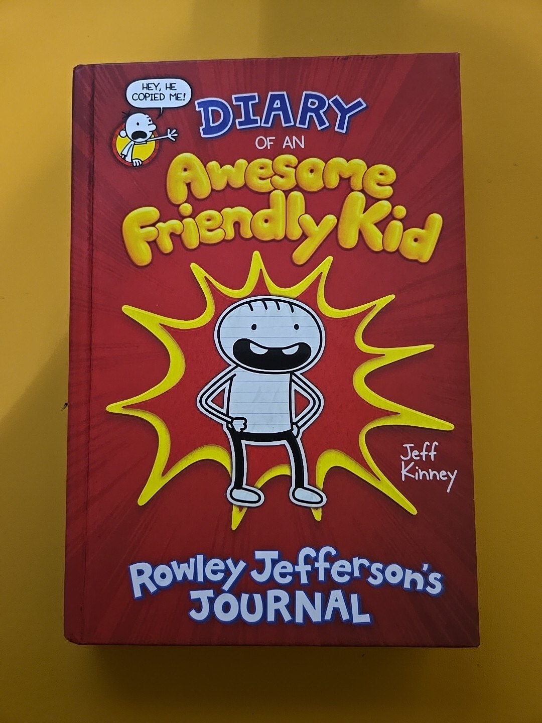 Diary of an Awesome Friendly Kid: Rowley Jefferson's Journal by Jeff ...