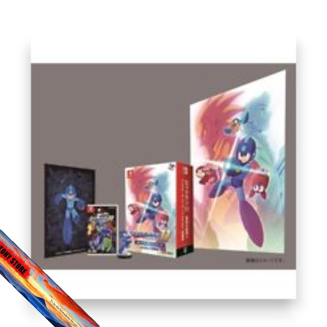 Nintendo Switch Megaman Rock Man 11 Collector's Package Box