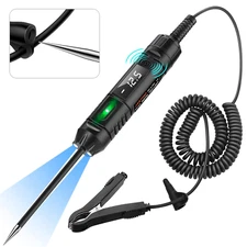 Heavy Duty 3-72V Digital LED Automotive Test Light, Circuit Tester with Polarity