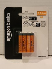 Amazon Basics AAAA/1.5V Alkaline High-Performance Batteries 8 Pck