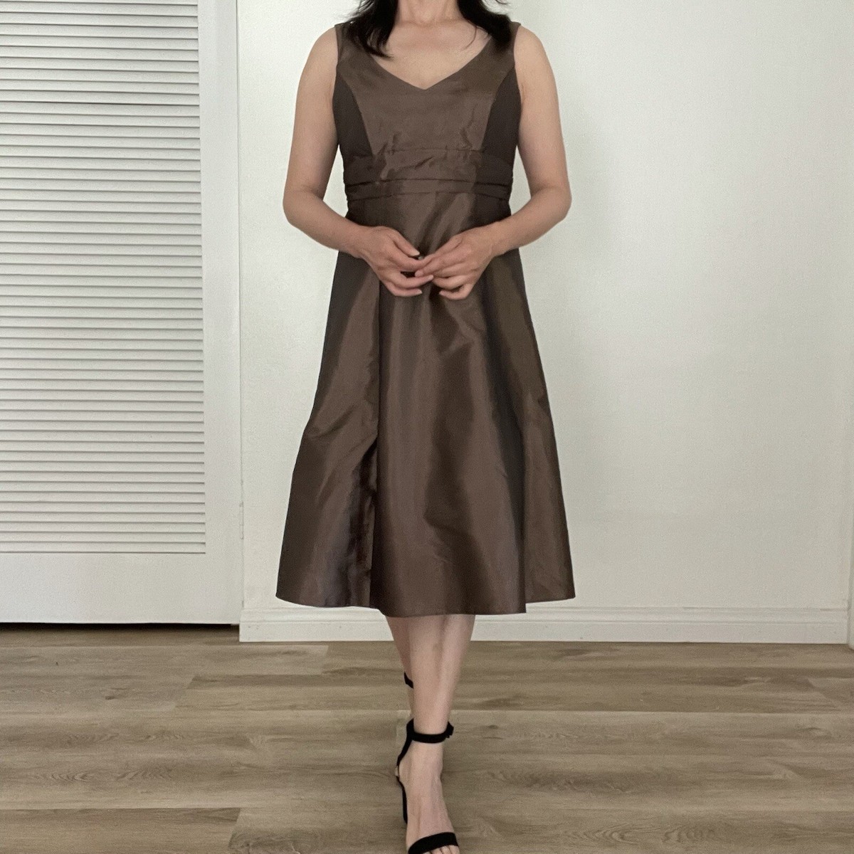 David's Bridal brown prom bridesmaid formal dress SZ: 10 | eBay David's Bridal brown prom bridesmaid formal dress SZ: 10 | eBay