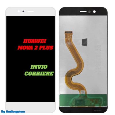 Lcd-Display+Touch Screen Für Huawei Nova 2 Plus BAC-AL00 L21 Weiß Glas TL00