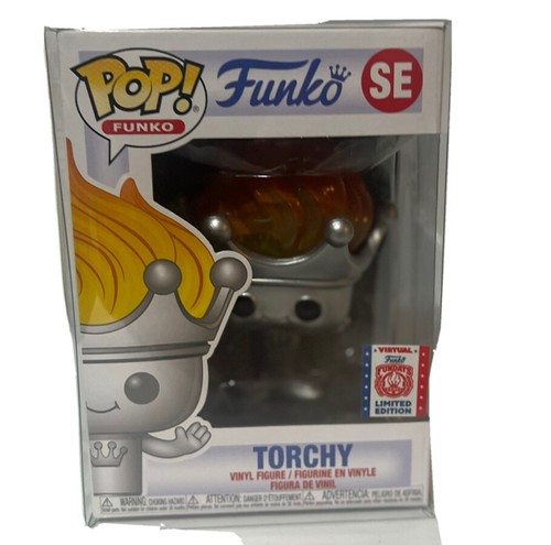 Funko Pop! Torchy *2021 Fundays Games Virtual Limited Edition* | eBay