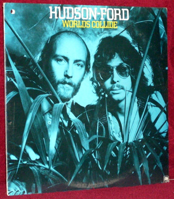 LP SEALED HUDSON-FORD WORLDS COLLIDE 1975 A&M SP-4535 ORIG PRESS STRAWBS