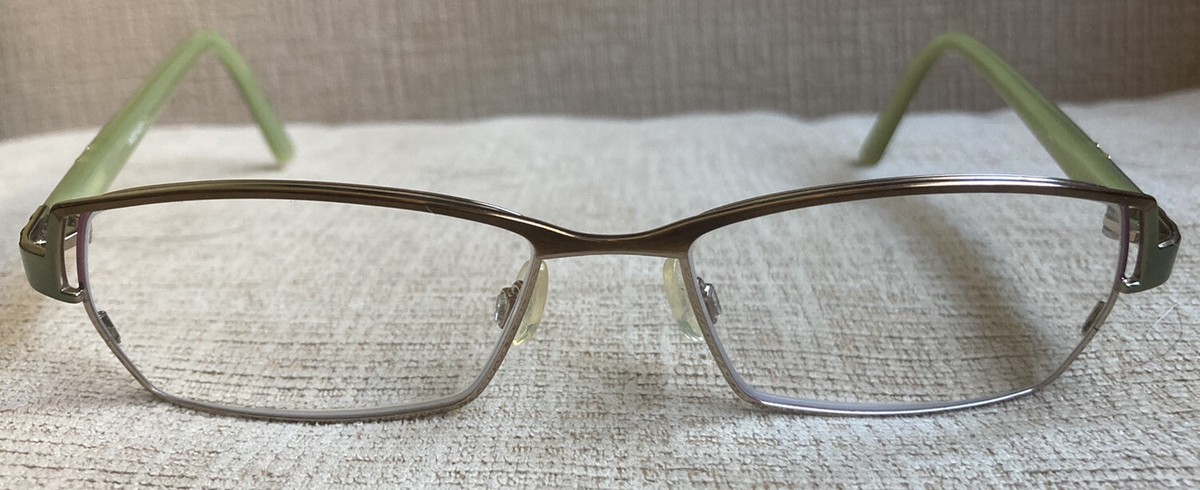 Cazal MOD 4031 C 727 Purple Green Brown Germany Eyeglasses Frame