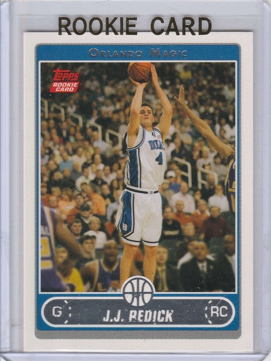 J.J. REDICK Duke Blue Devils BASKETBALL ROOKIE CARD 2006/07 Topps