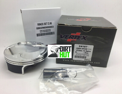 Vertex Kolben Kit Honda CRF 450 inkl. Ringe, Pin & Clips 'C' 95,97mm 2002-2003 
