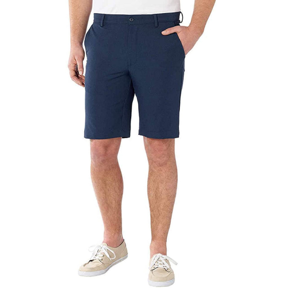 Шорты Greg Norman Mens Performance Quickdri на плоской подошве синие Размер 34 4990₽