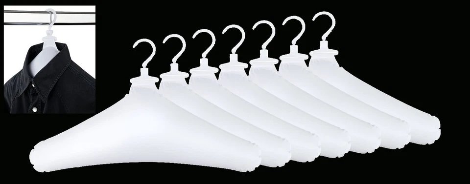 Kleiderbügel Reisekleiderbügel aufblasbar 7-teiliges Set KLISA - NEU OVP