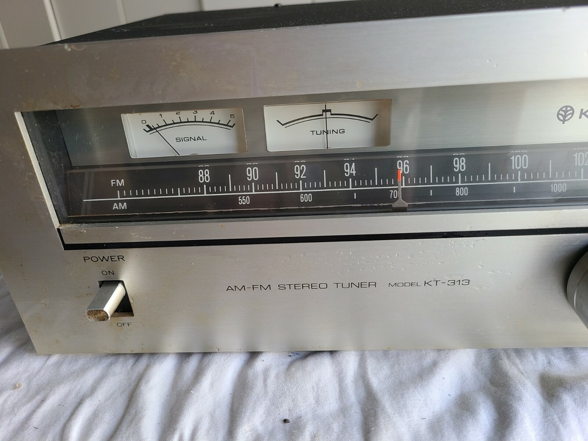 KENWOOD AM-FM STEREO TUNER KT-313 | eBay