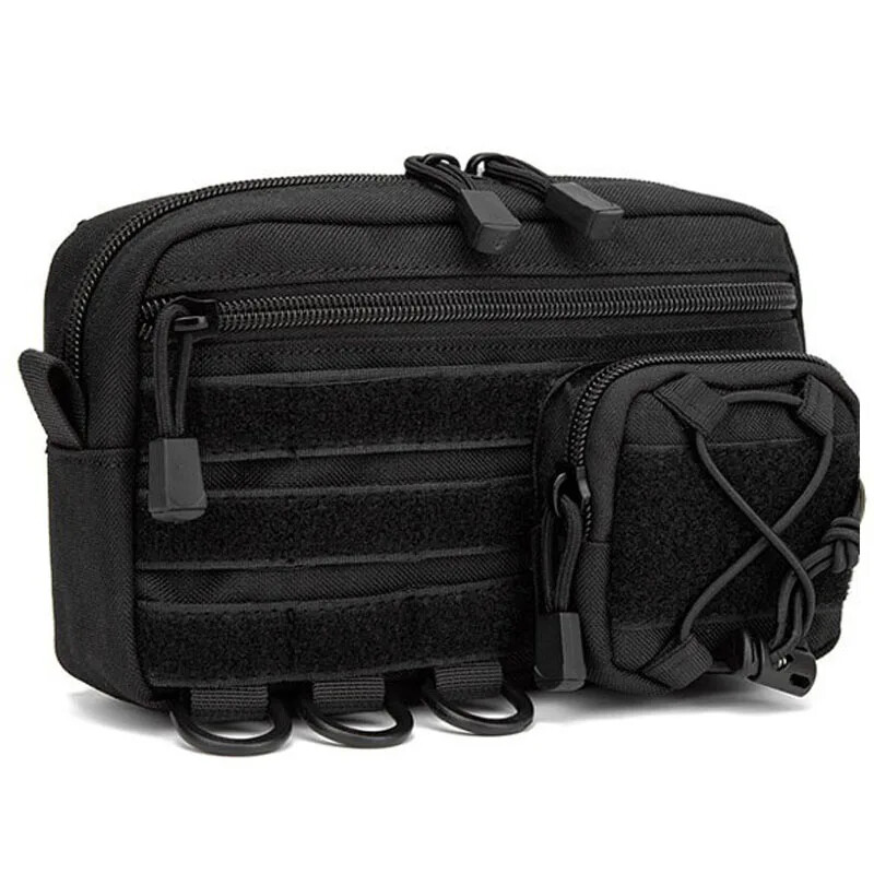 Lightweight Outdoor Waist Bag for Men - Camping Sports Belt Pack