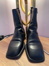 Costume National Black Ankle Boots for Men for Sale | Shop New