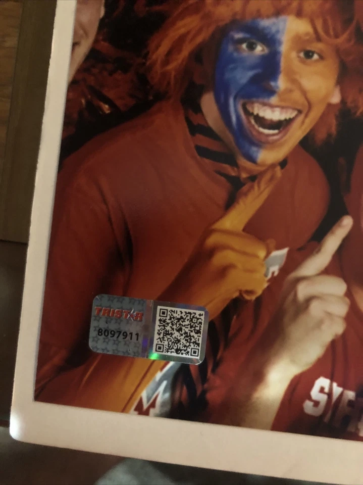 ФОТОГРАФИЯ СИРАКУЗСКОГО АПЕЛЬСИНА ТАЙЛЕРА ЭННИСА С АВТОГРАФОМ 11x14 TRISTAR СЕРТИФИКАТ ПОДЛИННОСТИ SI - Изображение 4 из 4