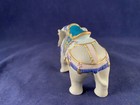 PG Porcelain BOHO Elephant Figurine Hand Painted Princeton Gallery New with Box — photo 5