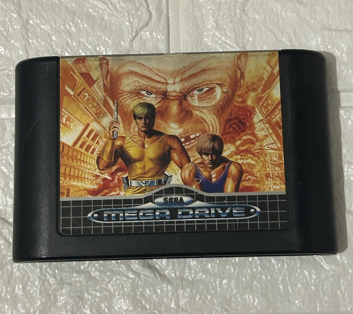 Jeu Crack Down Sega Megadrive Pal