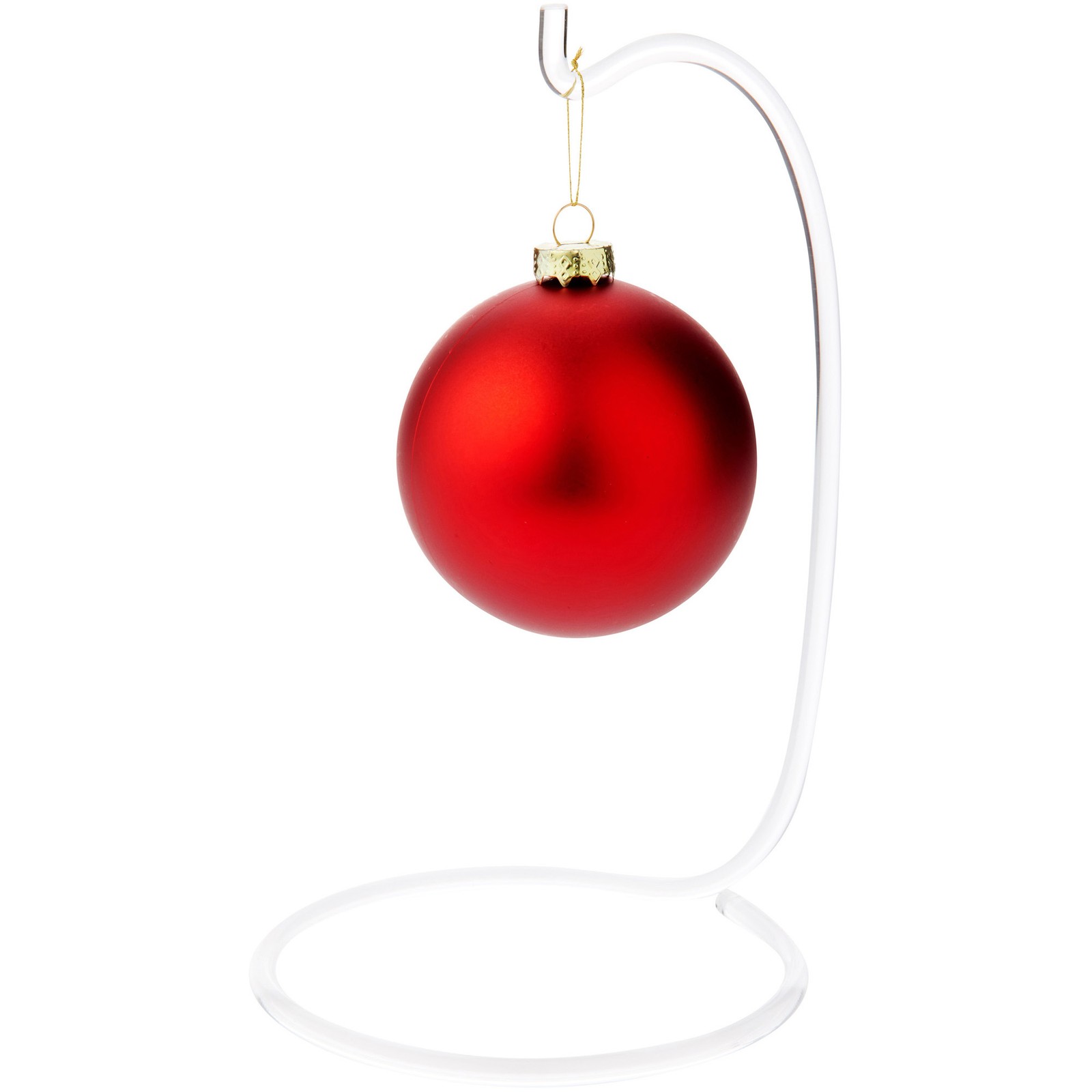 Plymor Clear Acrylic Rod 8.25" Ornament Hanger (7.75" hang space)