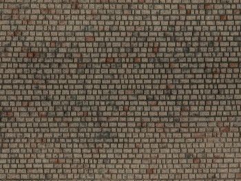 Noch 60372 Ashlar Masonry 3D Cardboard Sheet 28x10cm HO/OO Gauge