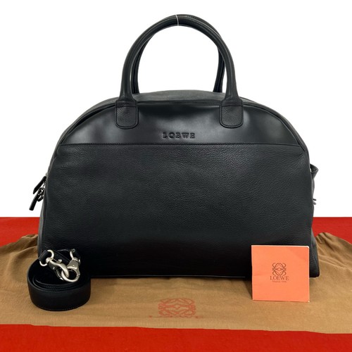 LOEWE Shoulder Bag leather black 56214