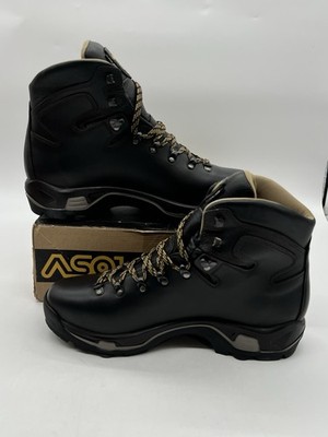 Asolo TPS 535 LTH V MM Men 14 Dark Brown Leather Backpacking Technical Boots.