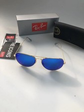 RAY-BAN RB3026, aviator sunglasses , Gold Frame/Large 62mm Green Lens 3026-1