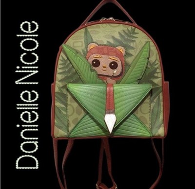 Star Wars Danielle Nicole Ewok Convertible Crossbody/mini Backpack NWT