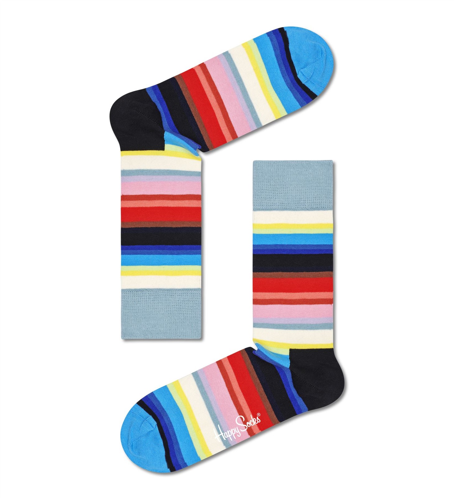 Happy Socks Crew Socks EU Size 41-46 Gradient 9500