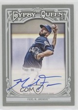 2013 Topps Gypsy Queen Mike Fiers Michael #GQA-MF Auto 14kb