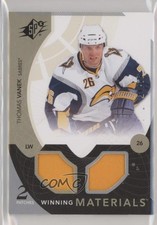 2010-11 SPx Winning Materials Patch 34/35 Thomas Vanek #WM-TV Patch 1t6