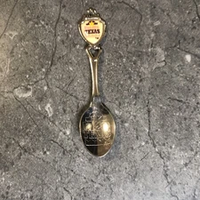 Vintage Fiesta Texas Miniature Collector Spoon