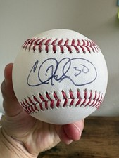 Cliff Floyd Signed Autograph MLB Baseball in cube ALL STAR