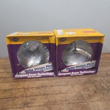2 Hella Vision Plus 7 Highlow Beam 12v Halogen Conversion Headlamp Hb2