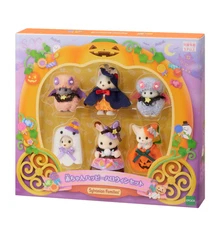 Sylvanian Families Calico Critters Baby Happy Halloween Set Mini Doll New in Box