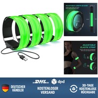 Led Armband Reflektierend Usb Wiederaufladbar Sicherheit Sport Nachtlauf Joggen