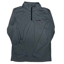 UConn Huskies Youth Gray 1/4 Zip Pullover Hoodie by Champion - Sizes SM-XL