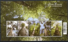 [G4428] Belgium 2009 trees good sheet very fine MNH - high face value
