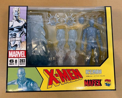 MEDICOM TOY MAFEX No.283 ICEMAN COMIC Ver. X-MEN Actionfigur H 6,1 Zoll