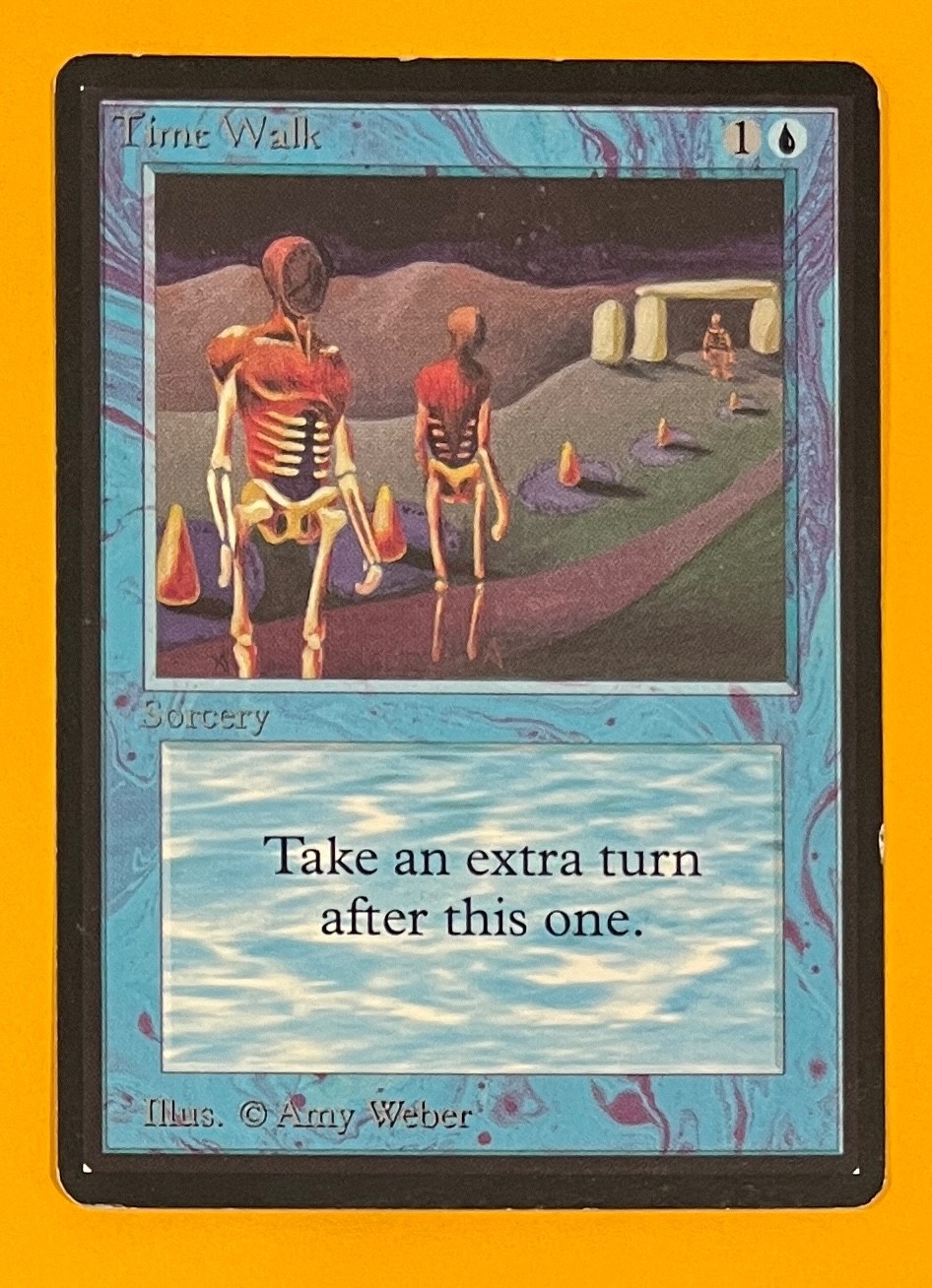 MTG TIME WALK Beta LP (OldManMTG 014-425)